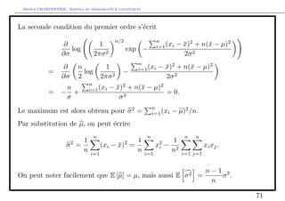 Arthur CHARPENTIER - Rappels de probabilites  statistiques 
REJET REJET 
−2 −1 0 1 2 
0.0 0.1 0.2 0.3 0.4 0.5 
l ll l ll l l l ll ll l l 
ACCEPTATION 
38 
 