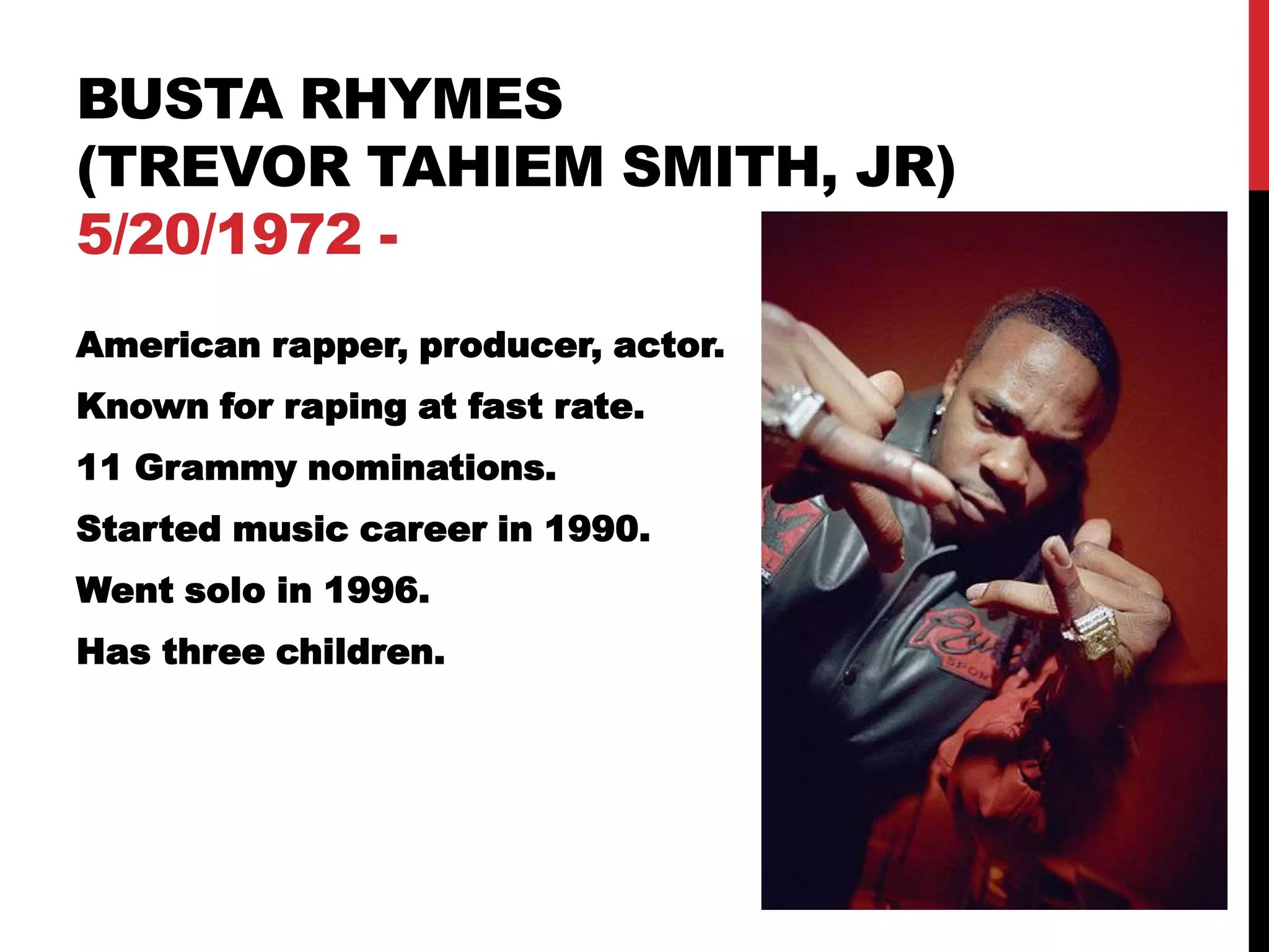 Rappers throughout the years | PPT