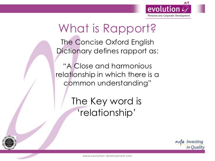 Building Rapport In Business