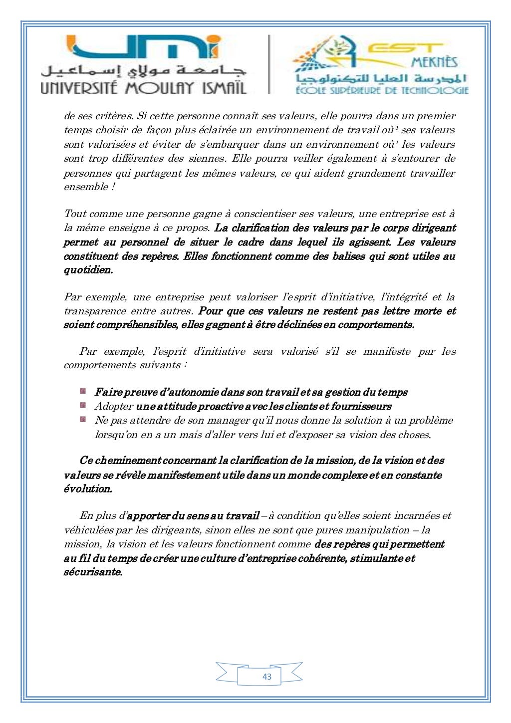 Rapport de stage societe commerciale