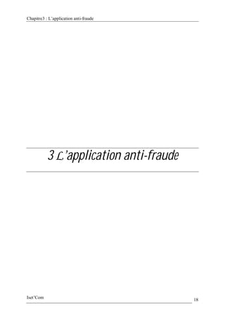 Application anti-fraude