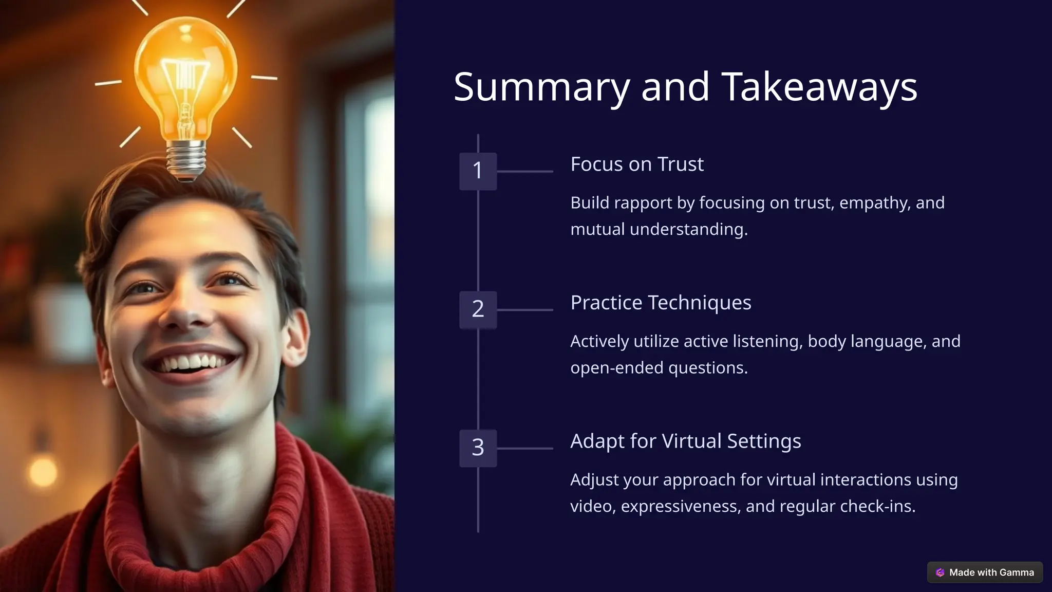 Rapport Building A Guide For Corporate Success Pptx