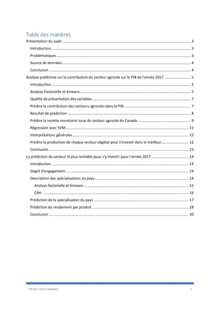 Rapport data-mining | PDF