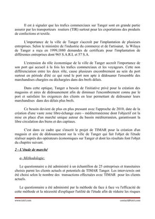 Rapport de-stage-sur-transport-international-transit-et-logistique ...