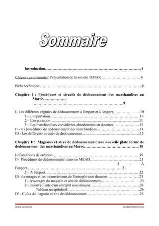 Rapport destagesurtransportinternationaltransitetlogistiquegr…
