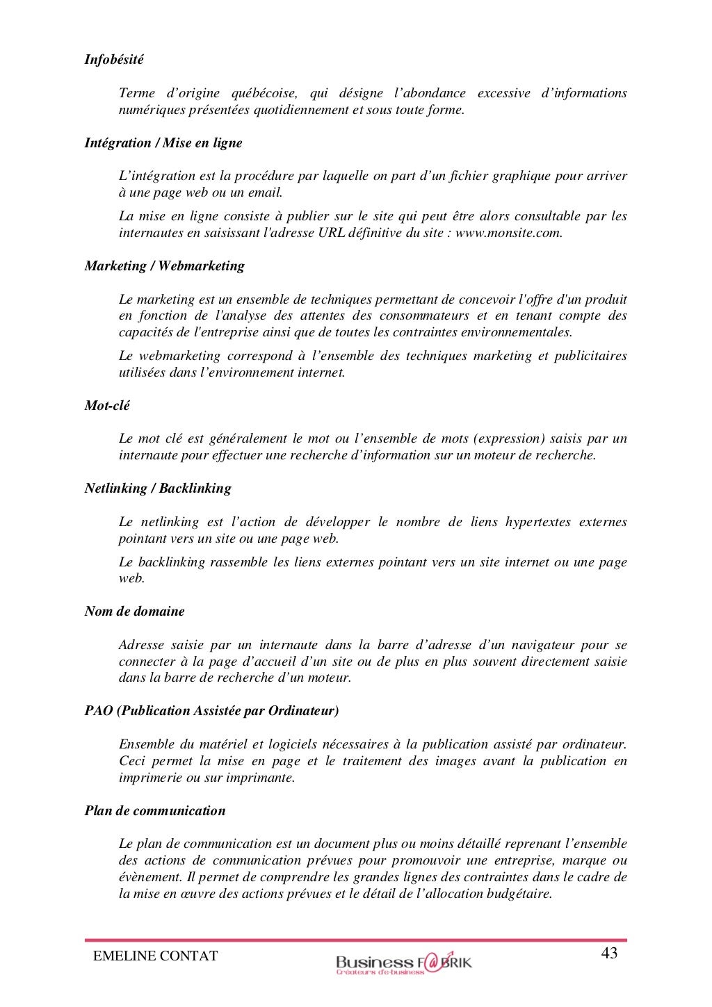 Veille Informationnelle Rapport De Stage Bts Cg