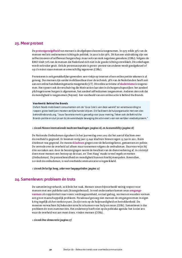 Rapport deeljerijk