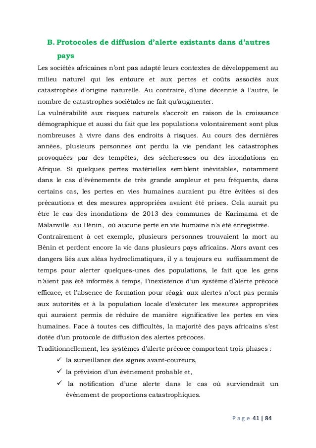Signes d’alerte précoce lors de la datation