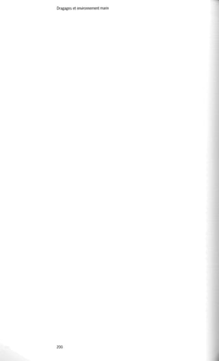 Dragages et environnement marin 
200 
 