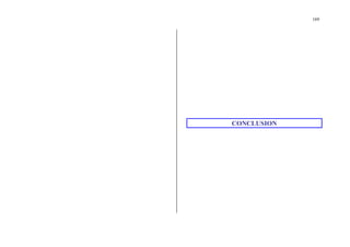 169
CONCLUSION
 