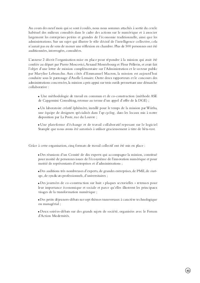 Rapport de la mission menée par Philippe Lemoine (nov-2014)