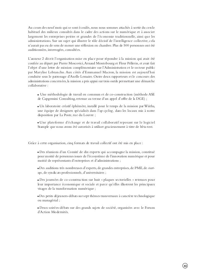Rapport de la mission menée par Philippe Lemoine (nov2014)
