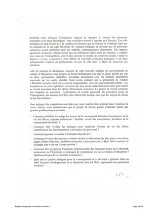Rapport du groupe « Mobilités sociales »

Page 90/93

 
