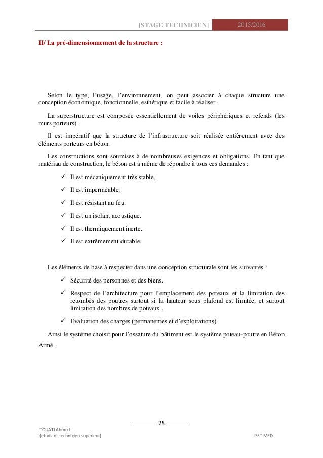 rapport de stage génie civil géotechnique