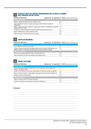 Rapport de stage élève ingénieur mécatronique
© 2020 SALEK Younes
42
 