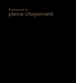 Promouvoir la
pleine citoyenneté
Depuis quelques années déjà, l’Hôpital Louis-H. Lafontaine
fait la promotion du concept de pleine citoyenneté. Ce concept
consiste à permettre aux personnes atteintes de maladies
mentales de retrouver un sentiment d’appartenance à leur
communauté afin de s’épanouir en tant que citoyen à part
entière. Pour cesser de les exclure, il faut participer à la lutte
contre la stigmatisation et supporter l’exercice de leurs droits
et libertés. Il faut leur offrir des services spécialisés certes,
mais également travailler en partenariat avec tous les acteurs
de la communauté pour qu’ils aient accès aux services destinés
à l’ensemble des citoyens et non plus développer des services
parallèles et ségrégés.

C’est dans cet esprit que le personnel et les médecins ont été
conviés à s’initier à cette vision clinique. Près de 400 personnes
ont participé à cette activité. Ces réflexions ont ensuite été
portées sur la scène locale avec la tenue d’un 2e Forum citoyen,
organisé avec la collaboration de représentants d’organismes
communautaires, d’utilisateurs de services et de leurs proches,
ainsi que des représentants d’élus municipaux. L’objectif
principal de ce Forum était de mobiliser les partenaires de l’est
de Montréal à partager une vision commune d’une psychiatrie
sans ruptures favorisant la pleine citoyenneté. Toutes ces ac-
tions visent à permettre un dialogue et des actions concertées
entre les élus, les acteurs de la psychiatrie, les organismes
communautaires, les centres de santé et services sociaux et
les divers représentants des services aux citoyens, notamment
le soutien au logement, l’accès au travail et la lutte contre
la stigmatisation.
 