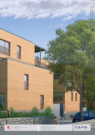 4, Place de l'Europe -
Bâtiment Alcide de Gasperi
L-2916 Luxembourg
en collaboration avec le
©Fondspourledéveloppementdulogementetdel'habitat
ImmeublesàappartementsàDifferdange
 