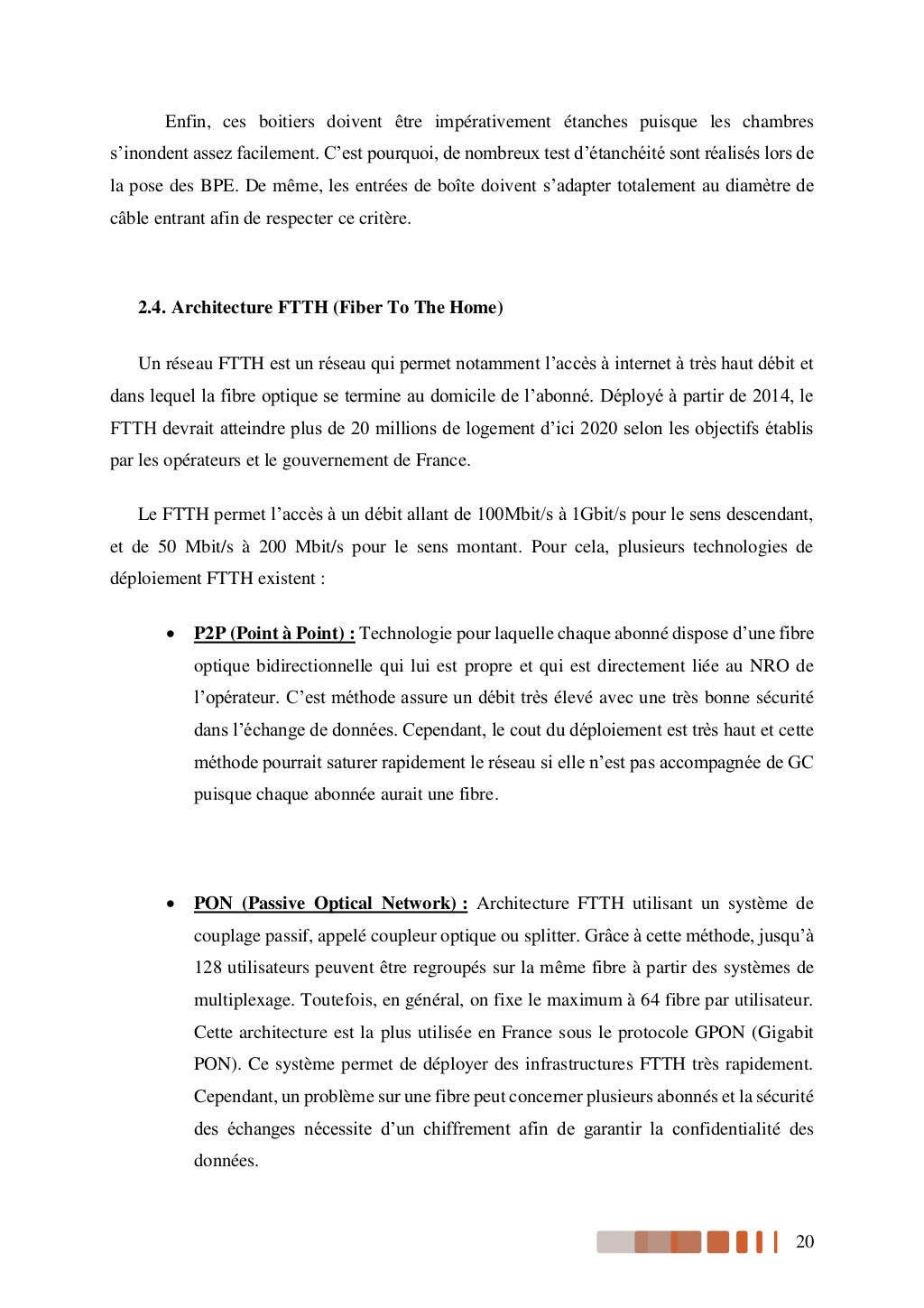 Rapport stage fin d'études
