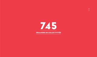 45
745demandes de collectivités
45
 
