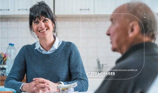 intervention des travailleurs sociaux auprès de
47 000 ménages
9
 