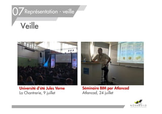 Représentation - veille
Université d’été Jules Verne
La Chantrerie, 9 juillet
Veille
07
Séminaire BIM par Atlancad
Atlancad, 24 juillet
160
 