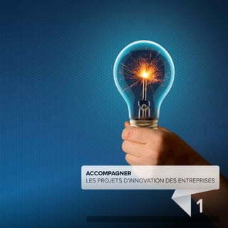 13
1
Accompagner
les projets d’innovation des entreprises
 