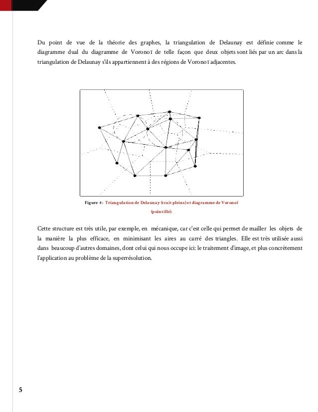 Diagramme De Vorono U00cf Et Triangulation Delaunay