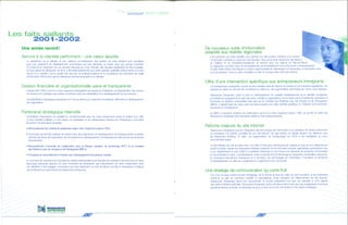 Rapport annuel 2001 2002