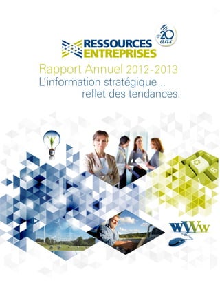 Rapport annuel 2012-2013
