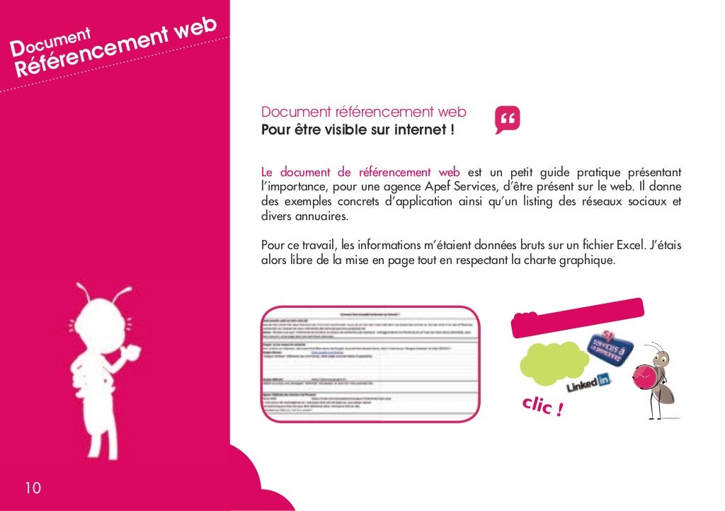 Rapport de Stage  Apef Services