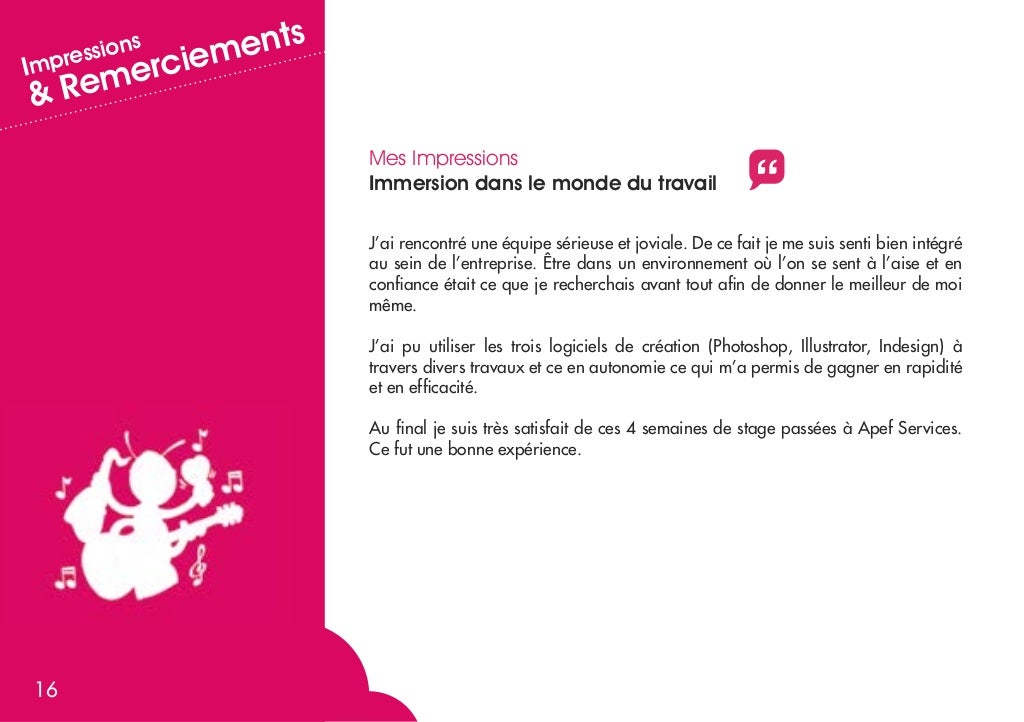 Rapport de Stage  Apef Services
