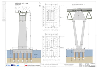 SIGNATUREMODIFICATIONS
C
DATE
A
B
INDICE
D
ENTRE L'AUTOROUTE A4 ET LA VILLE DE BIZERTE
DATE
FEUILLE : DE :
CONSULTANT : PROMOTEUR :POUVOIR ADJUDICATEUR :
REPUBLIQUE TUNISIENNE
TA2012008 TN F10
MAI 2014
1205
1050
TEC-4/LCI
TEC-4/LCI
OUVRAGE D'ART PRINCIPAL EN VIADUC
FUSEAU 4
VARIANTE F. PILES ET FONDATIONS (1/3)
1:200-A1
APS_7.1.8
-
-
 