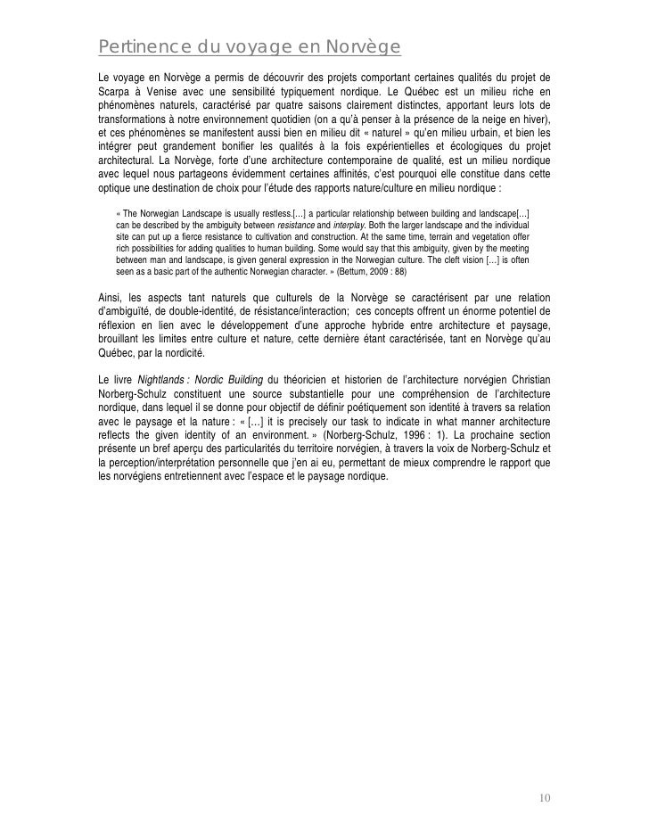 Norvège 2010  Rapport de voyage