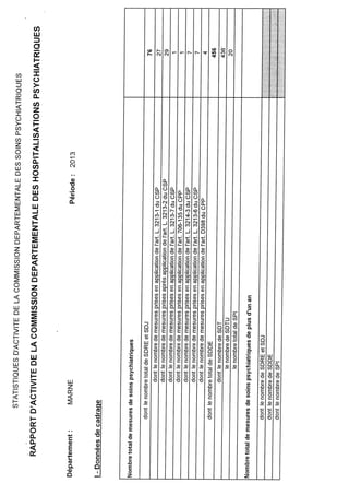 Rapport cdsp   marne - 21 - année 2012