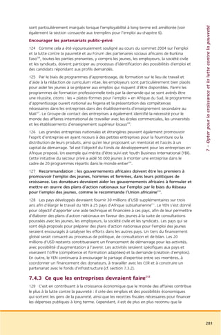 Rapport commission afrique tony blair