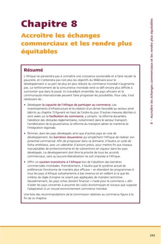 Rapport commission afrique tony blair