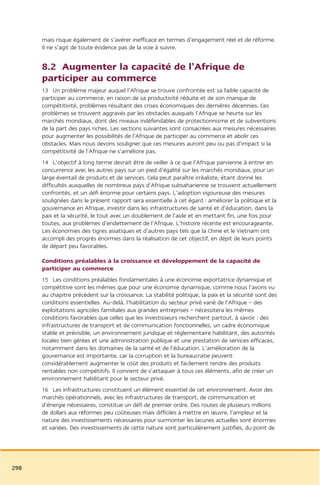 Rapport commission afrique tony blair