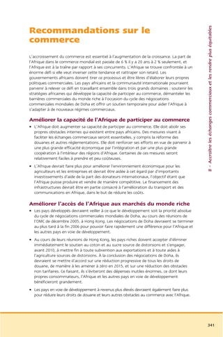 Rapport commission afrique tony blair