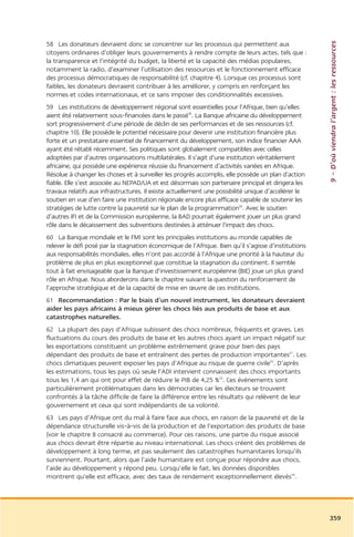 Rapport commission afrique tony blair