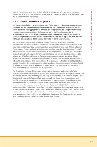 Rapport commission afrique tony blair