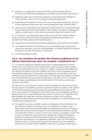 Rapport commission afrique tony blair