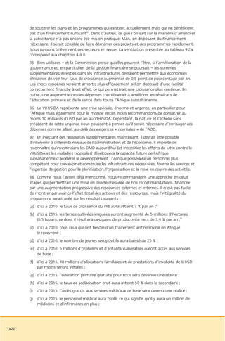 Rapport commission afrique tony blair