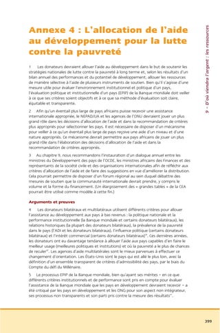 Rapport commission afrique tony blair