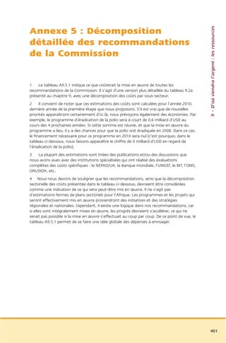 Rapport commission afrique tony blair