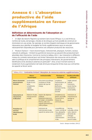 Rapport commission afrique tony blair