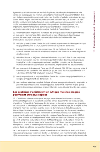Rapport commission afrique tony blair