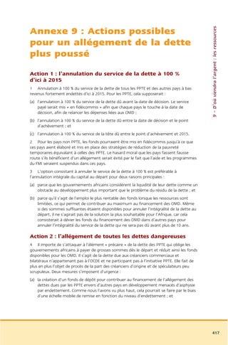 Rapport commission afrique tony blair