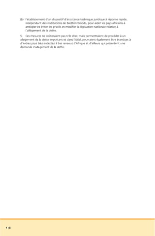 Rapport commission afrique tony blair