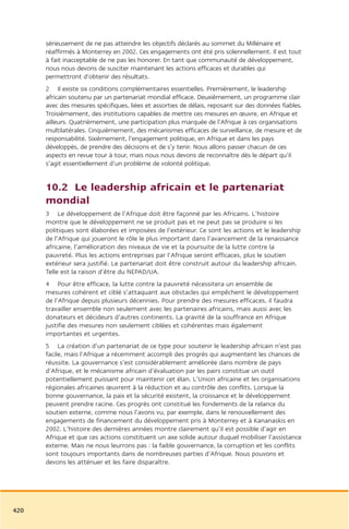 Rapport commission afrique tony blair