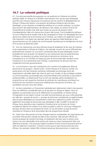 Rapport commission afrique tony blair